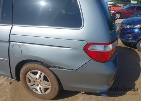 2007 Honda Odyssey Ex-L из США, поврежденный, VIN 5FNRL38747B049635